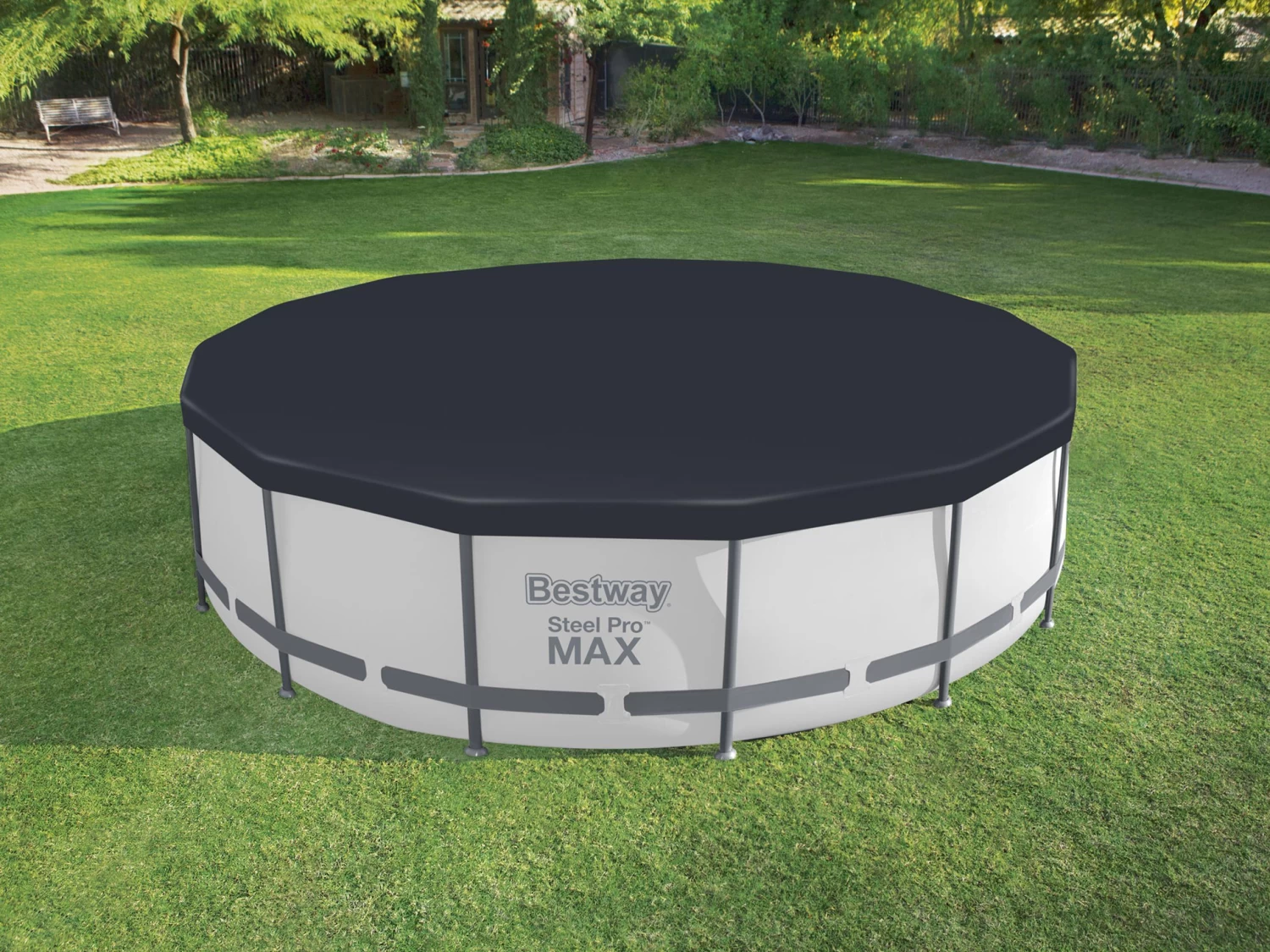 Bestway Pool Cover - Steel Pro 4.57m X 1.22m 6 Bestway Pool Cover - Steel Pro 4.57m X 1.22m - Image 4