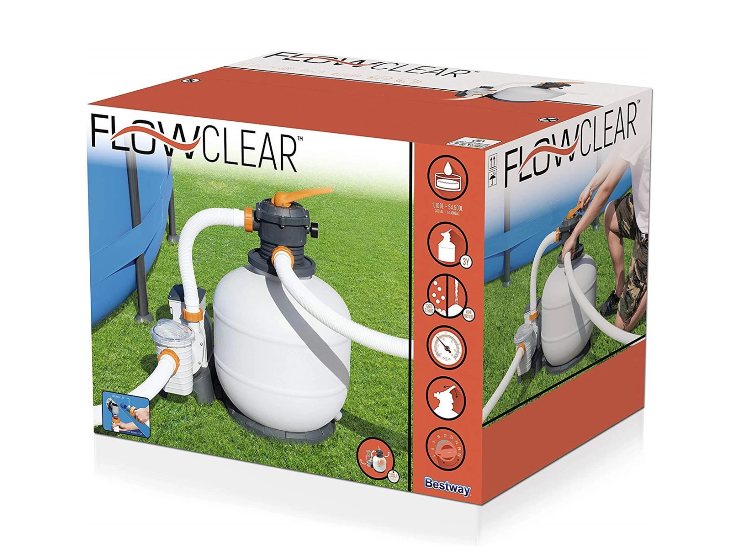 Bestway Flowclear Sand Filter 8327Lph - Image 10
