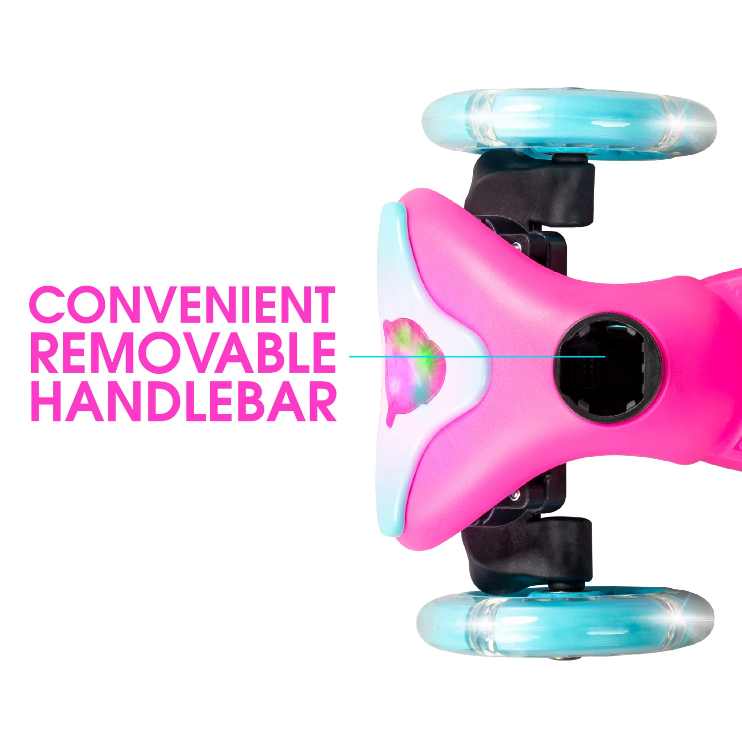 Zycom Zipper Lumen Scooter Pink/Teal 6 Zycom Zipper Lumen Scooter Pink/Teal - Image 4