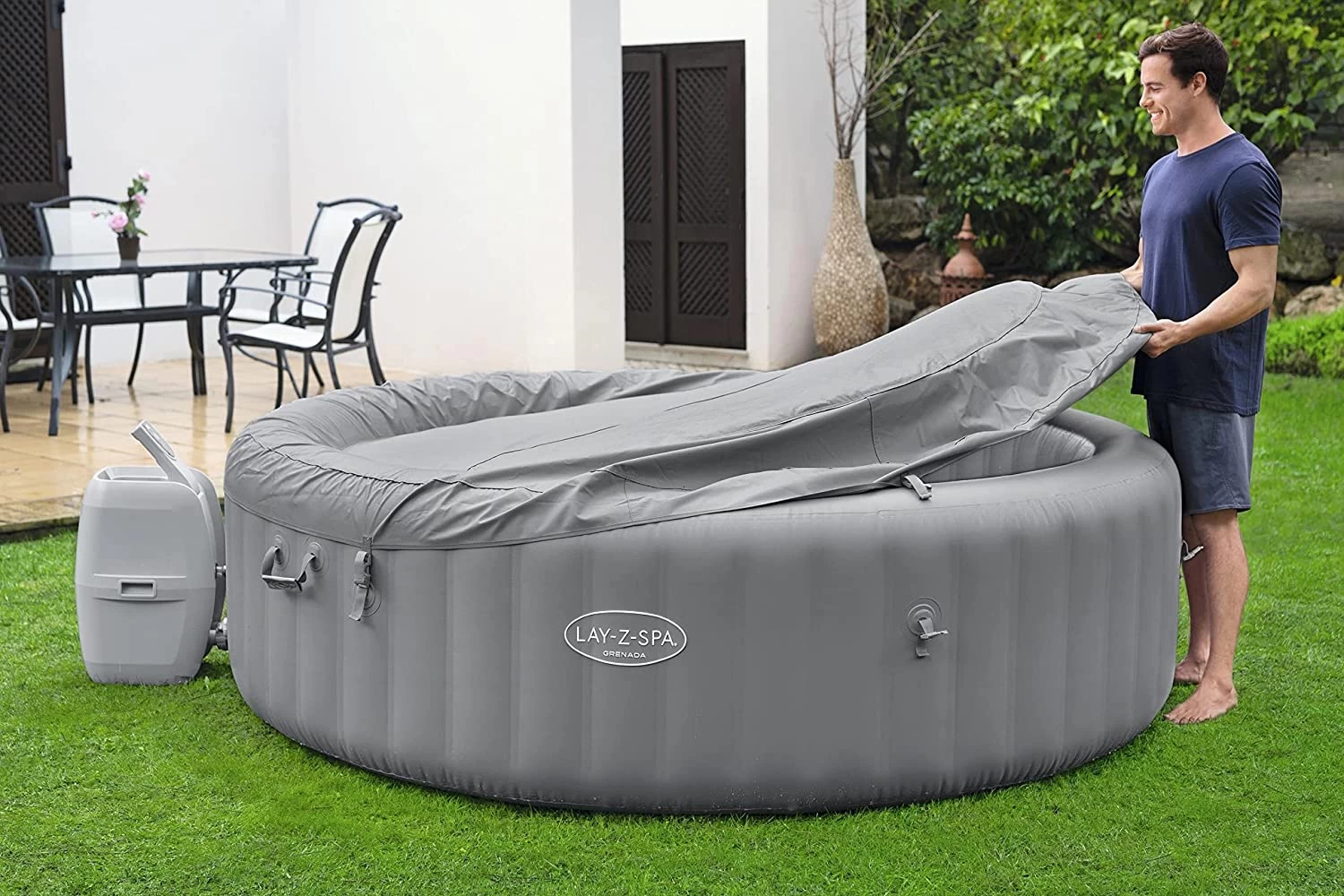 Bestway Inflatable Lay-Z Spa Grenada AirJet XL 13 Bestway Inflatable Lay-Z Spa Grenada AirJet XL - Image 11