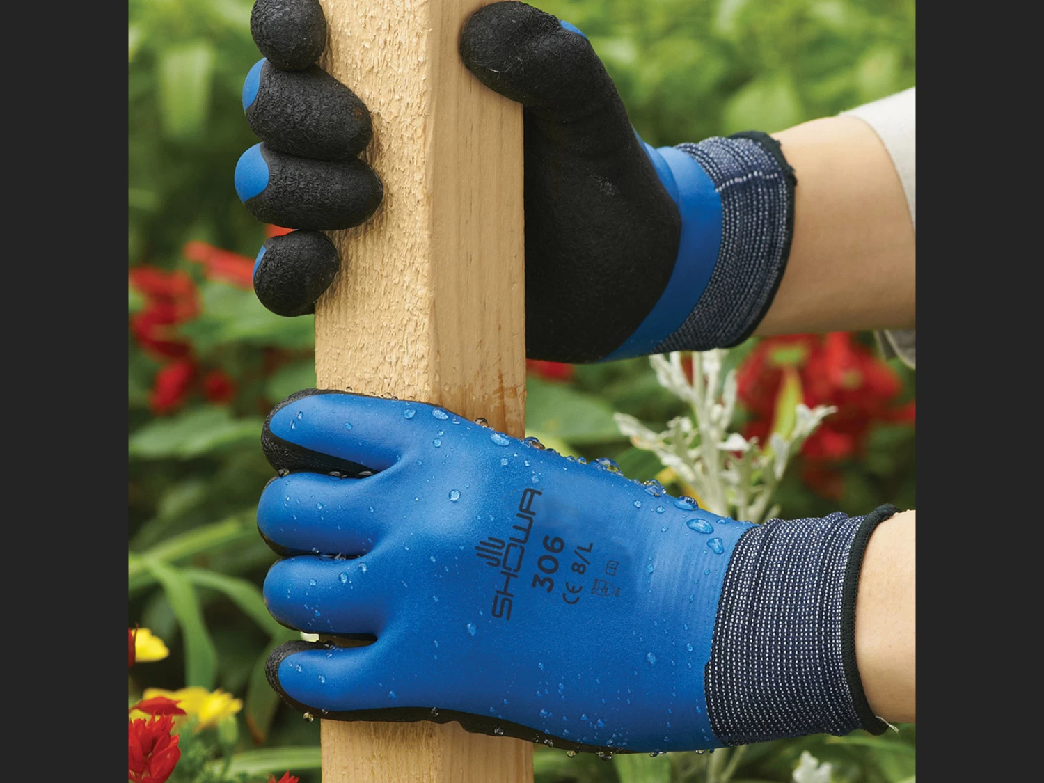 Showa 306 Latex Gloves Full Coat 5 Showa 306 Latex Gloves Full Coat - Image 3