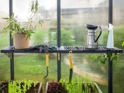 Palram Mythos Leaves Twin Shelf Kit -Gardena Store 707010 canopia leaves shelf kit 5