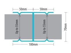 Strol SureWall Retaining Joiner Post 65mm X 450mm 17 Strol SureWall Retaining Joiner Post 65mm X 450mm -Gardena Store 76166 76167 76165 13070 strol surewall retaining joiner post 3b