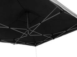 Great White Pop Up Gazebo 3m X 3m Black