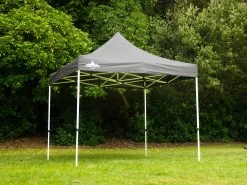 Great White Pop Up Gazebo 3m X 3m Black -Gardena Store 900095 pop up gazebo 3m x 3m black insitu 1