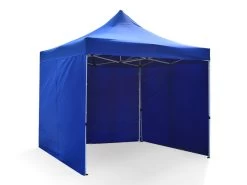 Great White Pop Up Gazebo Enclosed 3m X 3m Blue