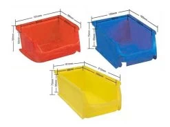 Parts Organiser Wall Rack 24 Bin