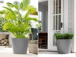 Cubeta Fiberstone Planter Grey 168L -Gardena Store 907549 cubeta fiberstone planter grey 168l 3