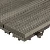 Outdoor Premium Composite Deck Tiles Grey - Pack Of 10 1 Outdoor Premium Composite Deck Tiles Grey - Pack Of 10 -Gardena Store 907822 deck tiles grey 4