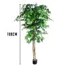 Artificial Tree Weeping Fig Ficus 180cm -Gardena Store 910041 artificial tree weeping fig ficus 180cm 0610080101a 4c