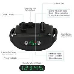 Fetch Smart Anti-Bark Dog Collar No Shock 15 Fetch Smart Anti-Bark Dog Collar No Shock -Gardena Store 913352 fetch smart anti bark collar no shock 6b