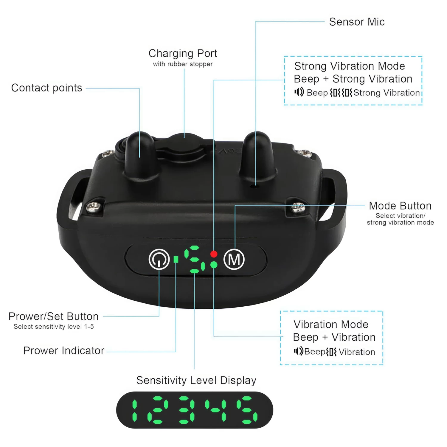 Fetch Smart Anti-Bark Dog Collar No Shock 6 Fetch Smart Anti-Bark Dog Collar No Shock - Image 4