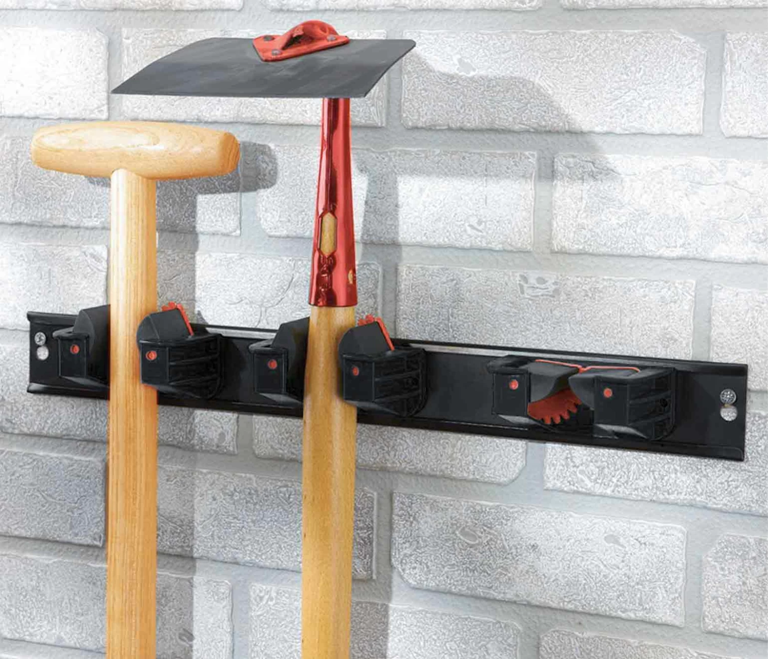 Broom & Garden Tool Wall Rack 6 Broom & Garden Tool Wall Rack - Image 4