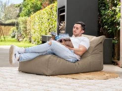 Gardena Store -Gardena Store 915097 outdoor bean bag lounger taupe 2