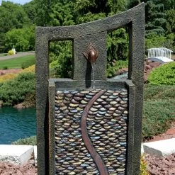 Cobblestone Lane Water Feature With Solar Pump 16 Cobblestone Lane Water Feature With Solar Pump -Gardena Store 917697 cobblestone lane water feature with solar pump l105q 4