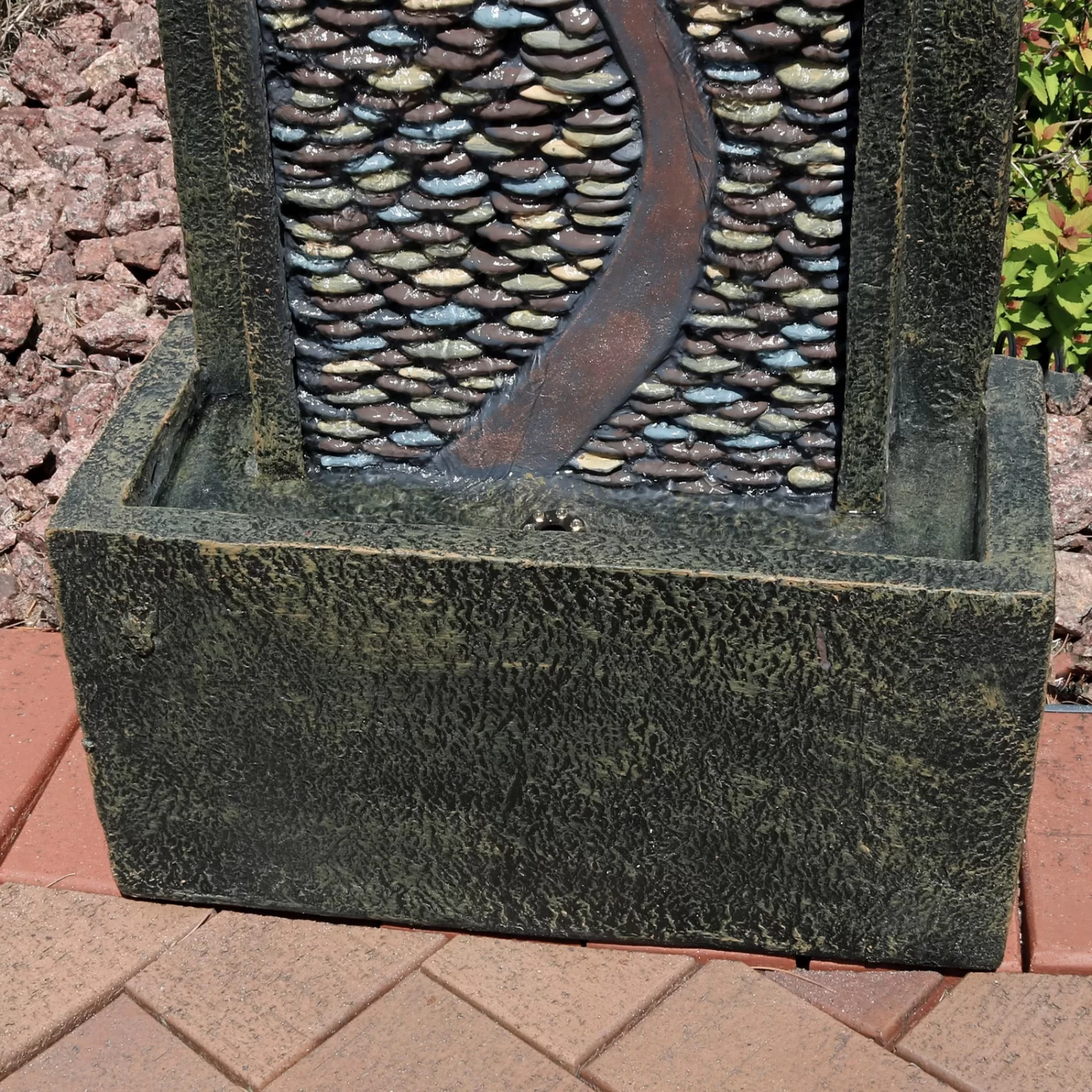 Cobblestone Lane Water Feature With Solar Pump 7 Cobblestone Lane Water Feature With Solar Pump - Image 5