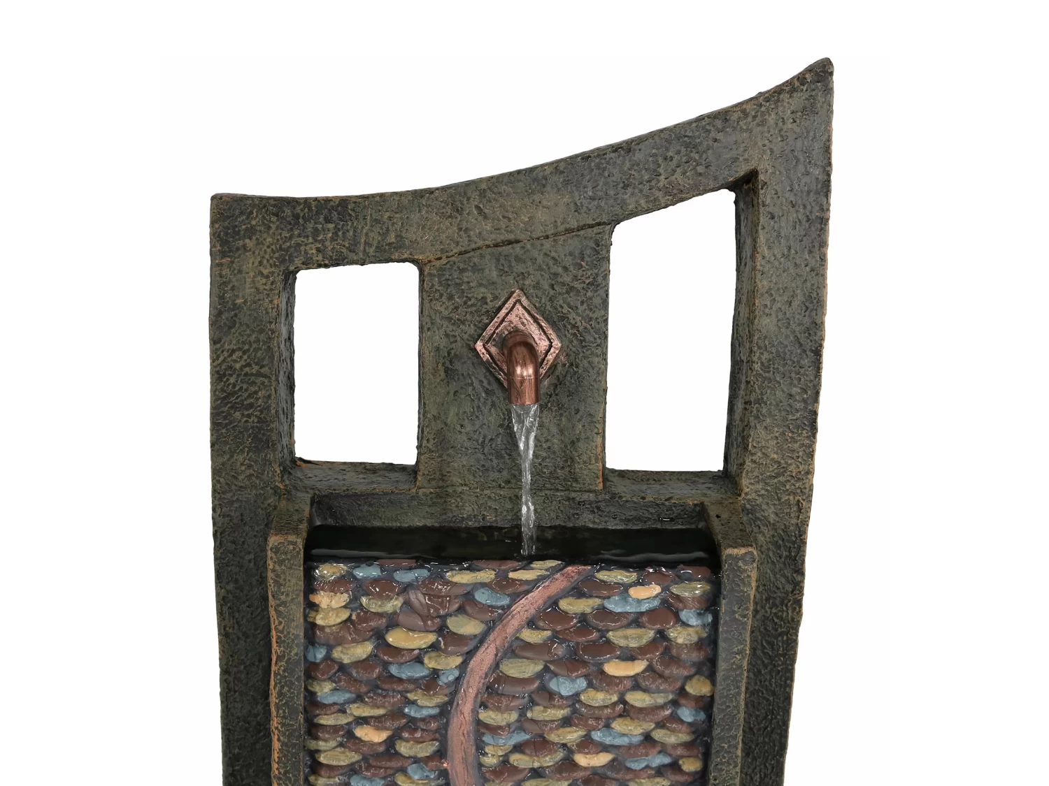 Cobblestone Lane Water Feature With Solar Pump 10 Cobblestone Lane Water Feature With Solar Pump - Image 8