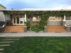 Outdoor Wooden Deck Tiles 6 Slat - Pack Of 12 -Gardena Store 918340 outdoor wooden deck tiles 6 slat pack of 12 10b