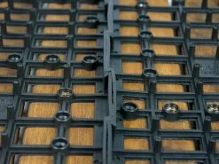 Outdoor Wooden Deck Tiles 6 Slat - Pack Of 12 -Gardena Store 918340 outdoor wooden deck tiles 6 slat pack of 12 6b