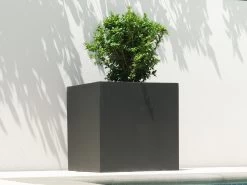 Cubo Fiberstone Planter Black 64L -Gardena Store 920858 cubo fiberstone planter 64l 1d