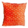 Outdoor Cushion Geo Orange -Gardena Store 922640 outdoor cushion sunbrella geo red 1