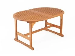 Eden Extending Outdoor Dining Set 6-Seater -Gardena Store 927348 eden extending dining table 5b