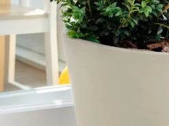 Cubeta Fiberstone Planter Cream 96L -Gardena Store 929486 cubeta fiberstone planter cream 96l 7b