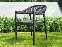 Halyard Outdoor Dining Chair - Set Of 3 -Gardena Store 930729 halyard chair 4