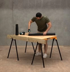 Saw Horse Steel Folding 500kg -Gardena Store 937676 saw horse steel folding 500kg 8c