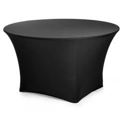 Stretch Fit Table Cover Round 1.8m Black -Gardena Store 941211 stretch fit table cover round 1.8m black 1