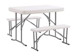 Folding Camp Table Set