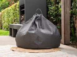 Gardena Store -Gardena Store 942577 outdoor bean bag canvas coal xl 1