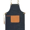 Heavy Duty Waxed Canvas Apron -Gardena Store 944877 heavy duty waxed canvas apron blue 2 1
