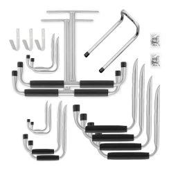 Garage Wall Organiser System Set - 16 Piece