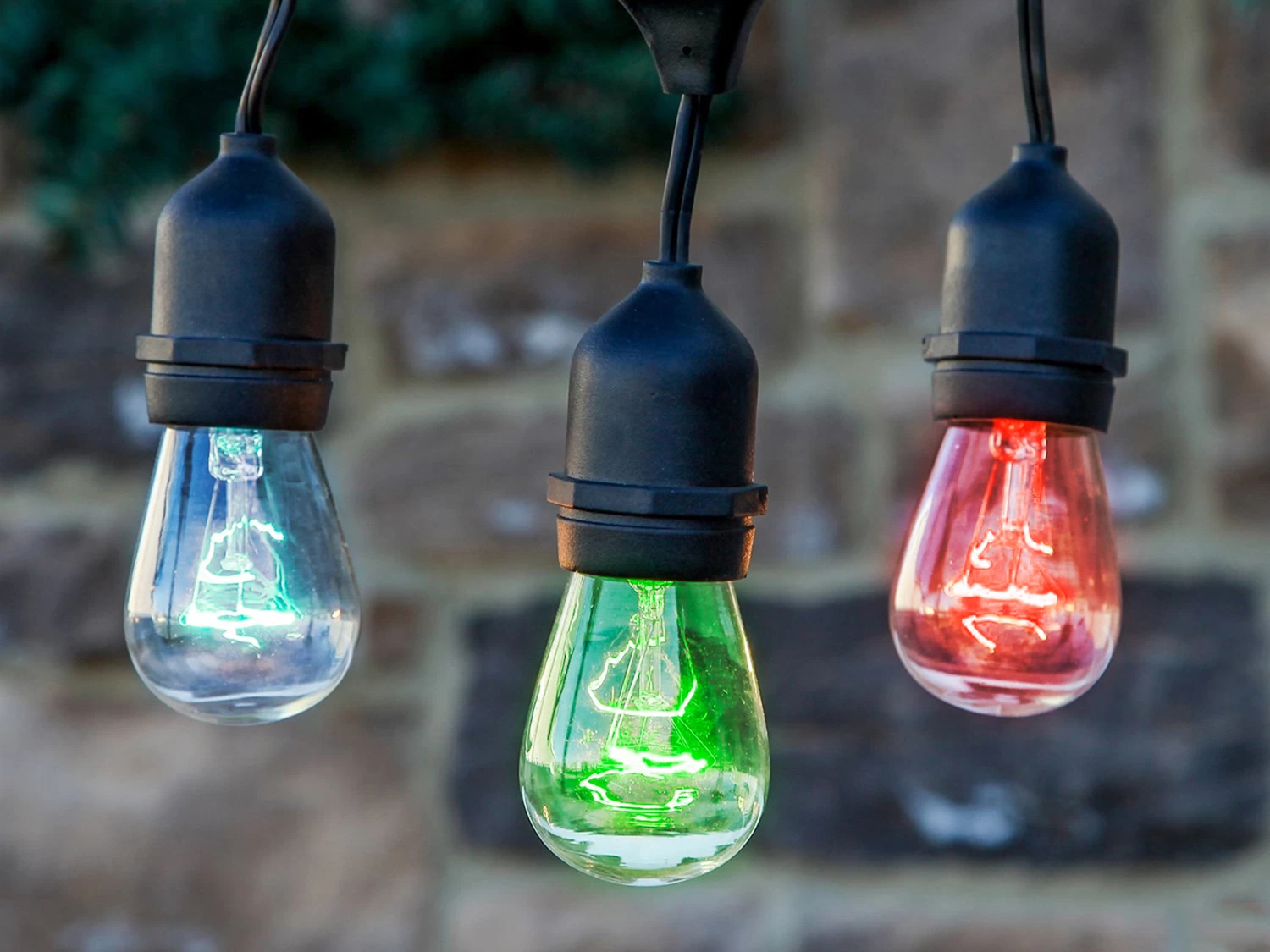 Festoon Lights LED 5m With 10 Multicolour Filament Bulbs 5 Festoon Lights LED 5m With 10 Multicolour Filament Bulbs - Image 3