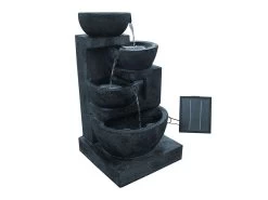 Cascading Solar Water Fountain 4 Tier -Gardena Store 946566 cascading 4 tier solar water fountain 0004 2