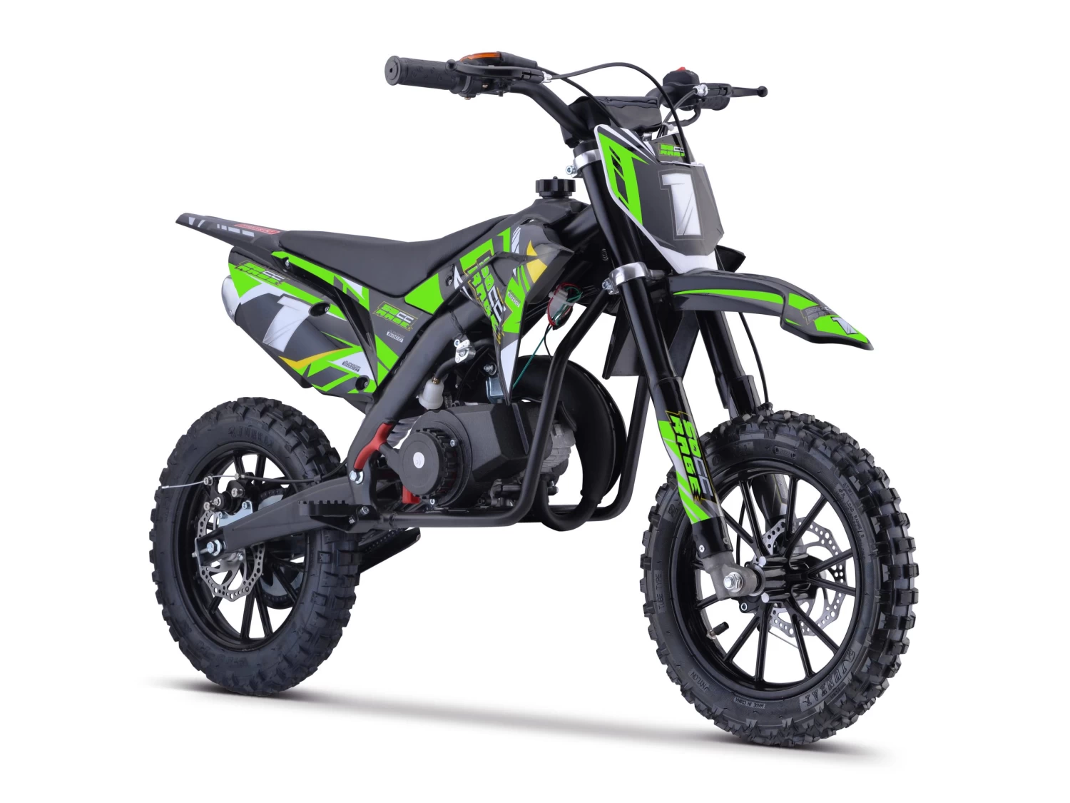 Kids Mini Dirt Bike 49cc Green 3 Kids Mini Dirt Bike 49cc Green