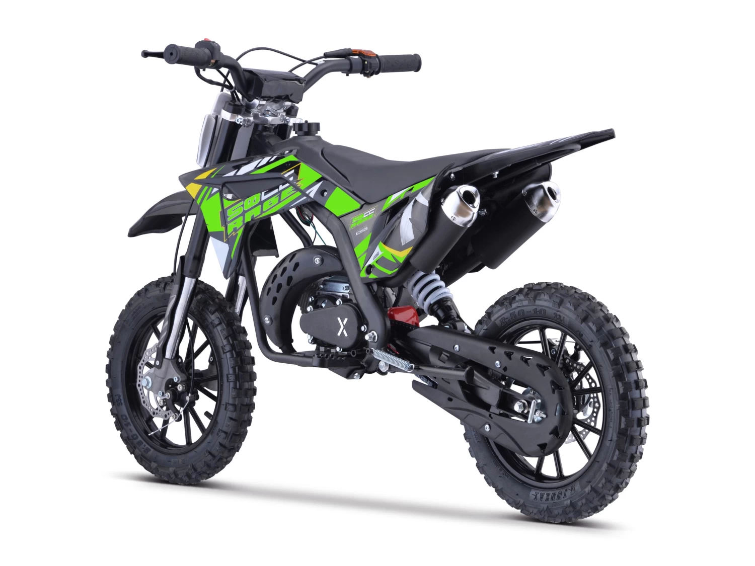 Kids Mini Dirt Bike 49cc Green 5 Kids Mini Dirt Bike 49cc Green - Image 3