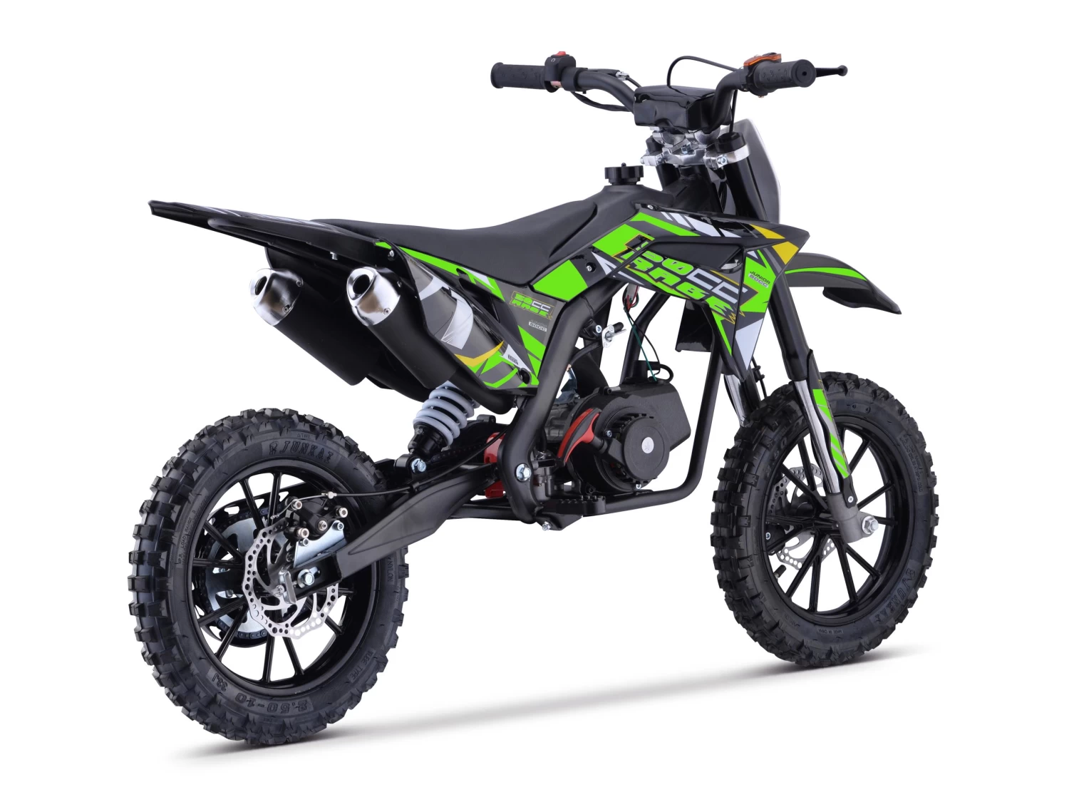 Kids Mini Dirt Bike 49cc Green 6 Kids Mini Dirt Bike 49cc Green - Image 4