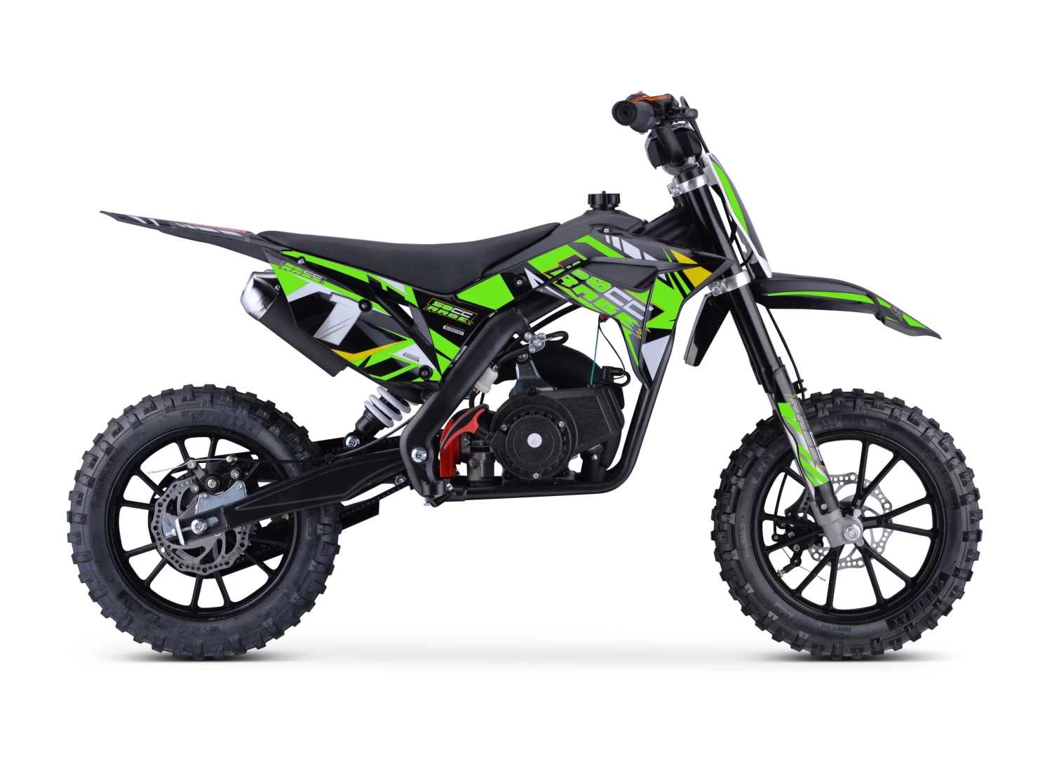 Kids Mini Dirt Bike 49cc Green 7 Kids Mini Dirt Bike 49cc Green - Image 5