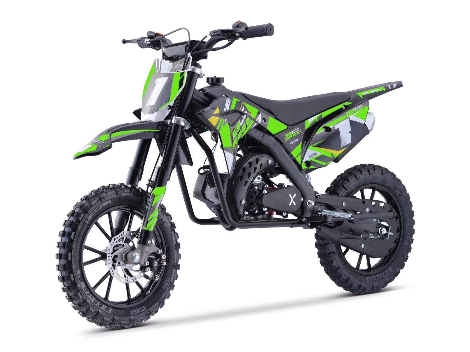 Kids Mini Dirt Bike 49cc Green 8 Kids Mini Dirt Bike 49cc Green - Image 6