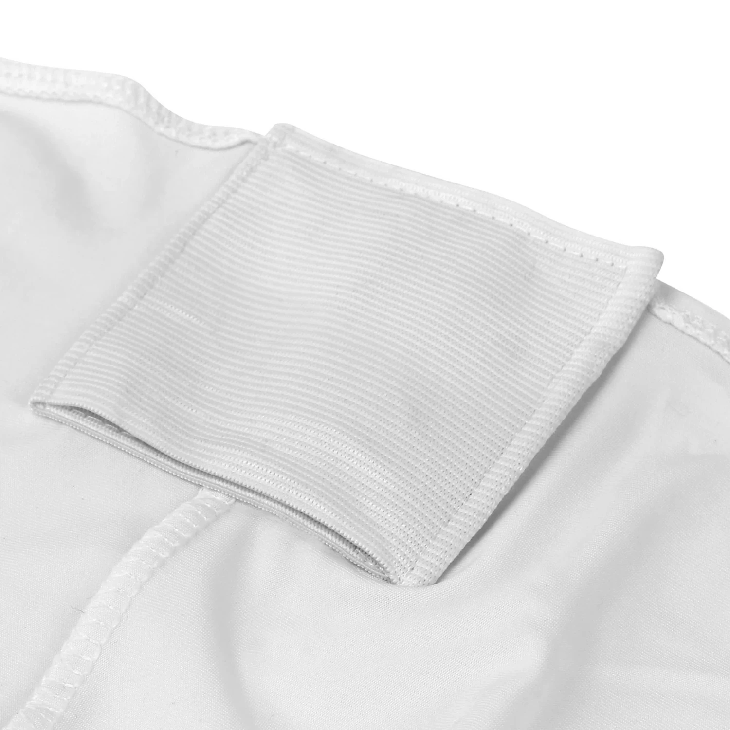 Stretch Fit Chair Cover - Pack Of 6 White 13 Stretch Fit Chair Cover - Pack Of 6 White - Image 11