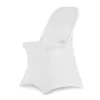 Stretch Fit Chair Cover - Pack Of 6 White 2 Stretch Fit Chair Cover - Pack Of 6 White -Gardena Store 949013 stretch fit chair cover pack of 6 1b