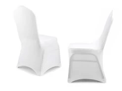 Stretch Fit Chair Cover - Pack Of 6 White 15 Stretch Fit Chair Cover - Pack Of 6 White -Gardena Store 949013 stretch fit chair cover pack of 6 5b