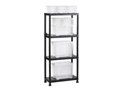 Keter Plus 60/4 Plastic Shelves -Gardena Store 95030000022 kis plus 60 4 plastic shelves 4