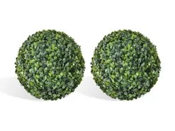 Artificial Topiary Hedge Ball English Box 48cm - Pair 8 Artificial Topiary Hedge Ball English Box 48cm - Pair -Gardena Store 951249 artificial topiary hedge ball english box 1b