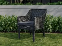 Sabi Rattan Outdoor Dining Chairs - Pair 11 Sabi Rattan Outdoor Dining Chairs - Pair -Gardena Store 951789 sabi rattan outdoor dining chair 5