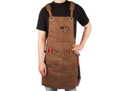 Work Apron Heavy Duty Waxed Canvas