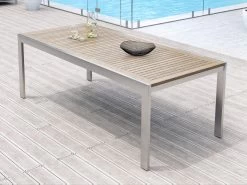 Quarterdeck Outdoor Dining Table With Berg Dining Chairs -Gardena Store 952906 979888 deckberg quarterdeck outdoor dining table with berg dining chair 7e