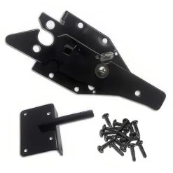 PVC 1.8m Privacy Fence System - Pedestrian Gate -Gardena Store 956206 pvc privacy fence gate kit 9b